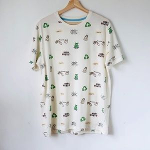 Mens ZERO WASTE T shirt